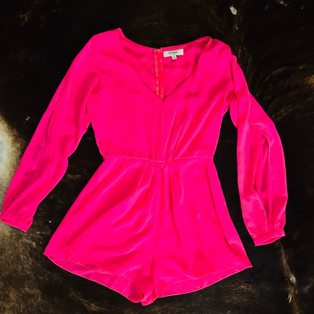 Umgee USA Pink Romper